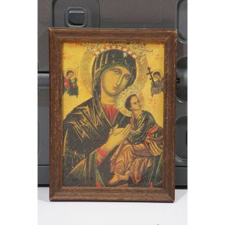 Maria met baby jezus prent